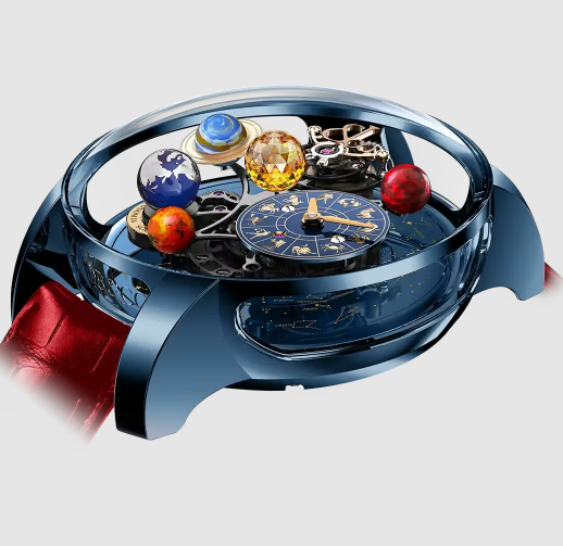 (image for) Jacob & Co astronomia solar zodiac BLUE TITANIUM Replica Watch AS310.22.AA.AA.A